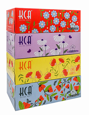 KCA - Box Tissues <br/>4 Boxes x 70 Sheets